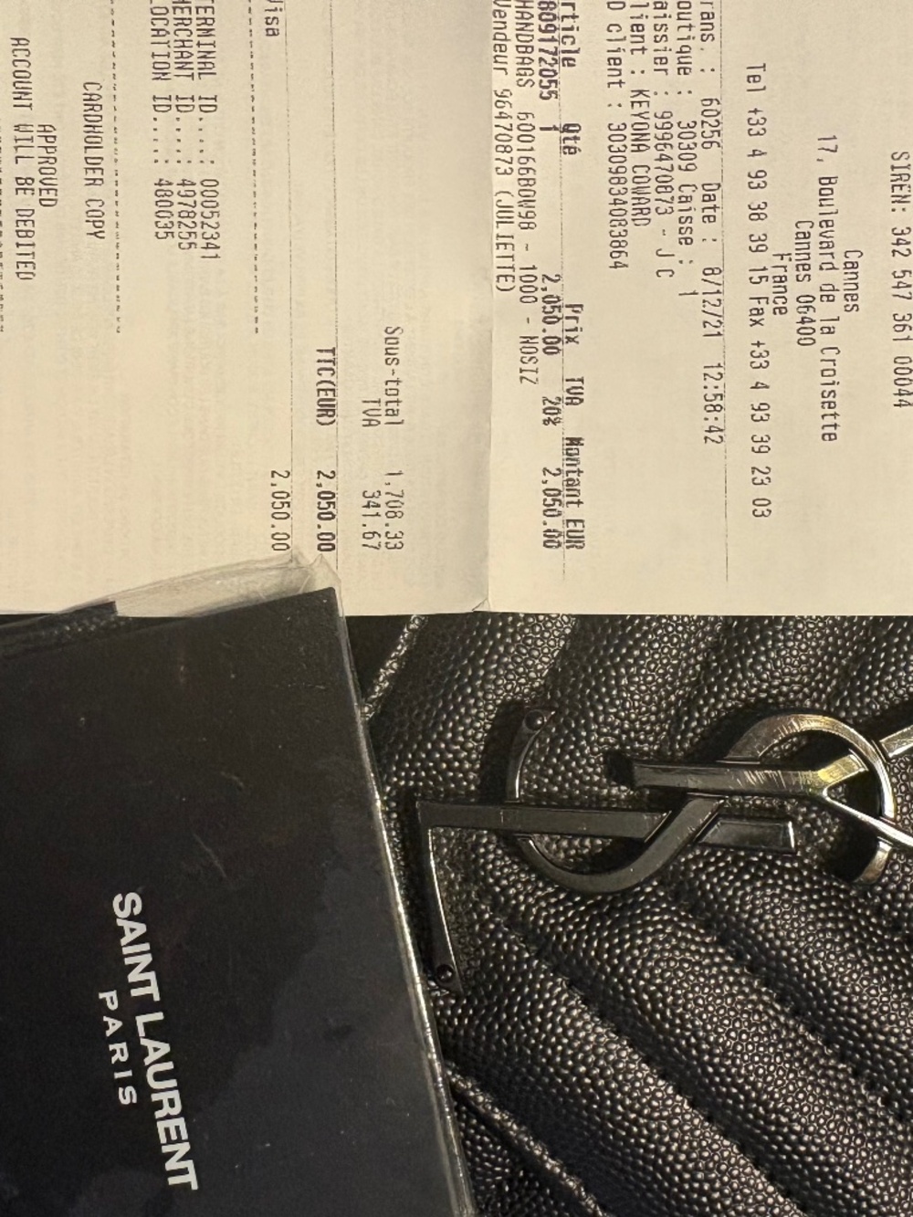 Yves St Laurent AUTHENTIC